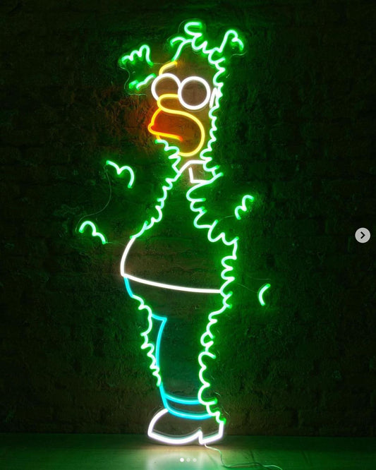 NeonLED Homer Bushes